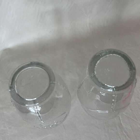 Coors Light Football Beer Drinking Glasses 2 1/2 In Round 6 1/2 In Tall Set 2 - Picture 4 of 6